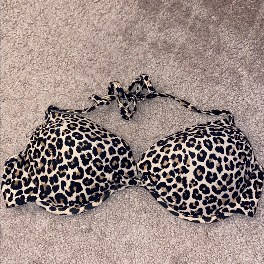 Target Leopard Bikini Top